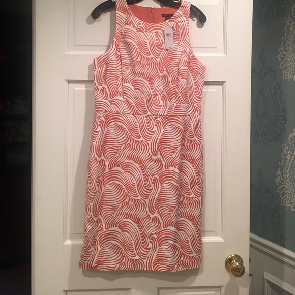 Ann Taylor Wave Sheath Dress - Picture 1 of 4